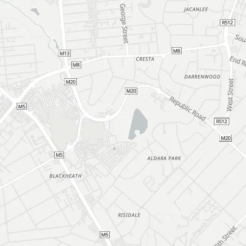 Map of Darrenwood