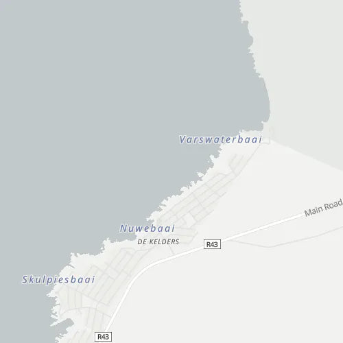 Map of De Kelders