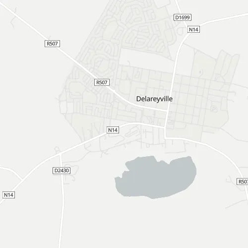 Map of Delareyville