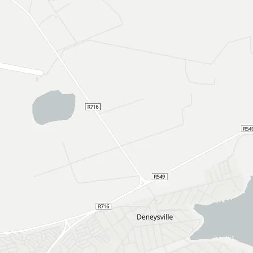 Map of Deneysville