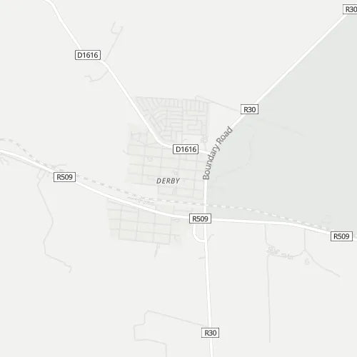 Map of Derby