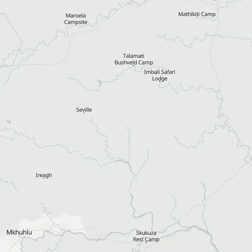 Map of Djuma Private Game Reserve