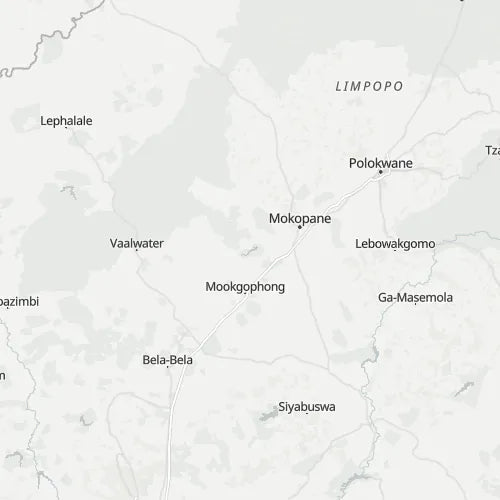 Map of Doorndraai Dam Nature Reserve