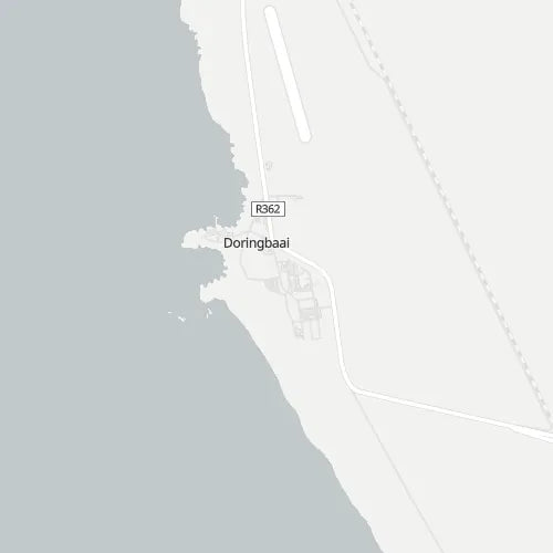 Map of Doringbaai