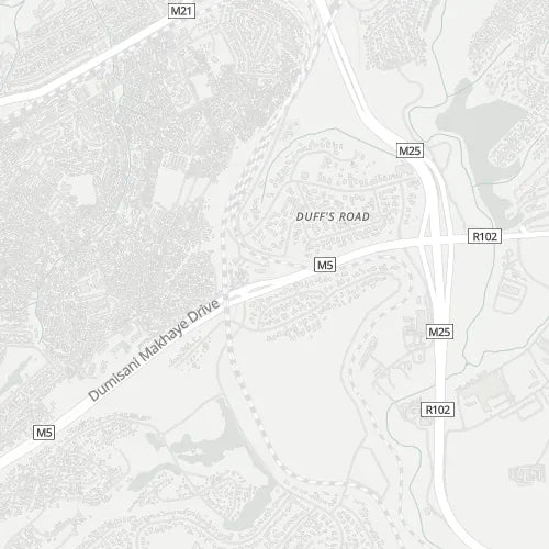 Map of Duffs Road