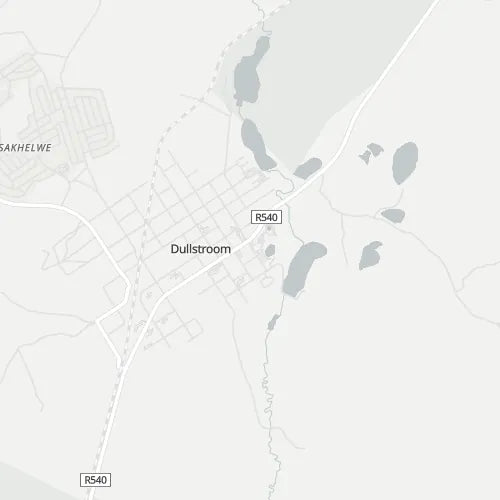 Map of Dullstroom