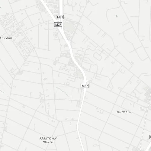 Map of Dunkeld West