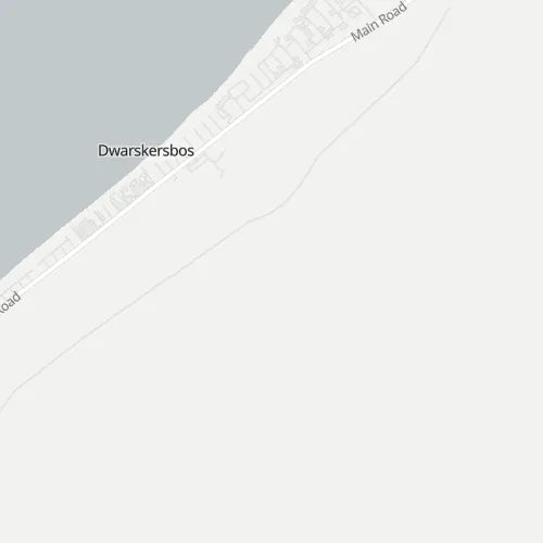 Map of Dwarskersbos