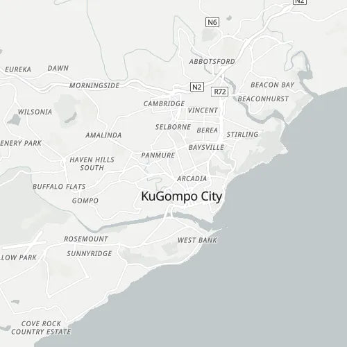 Map of East London