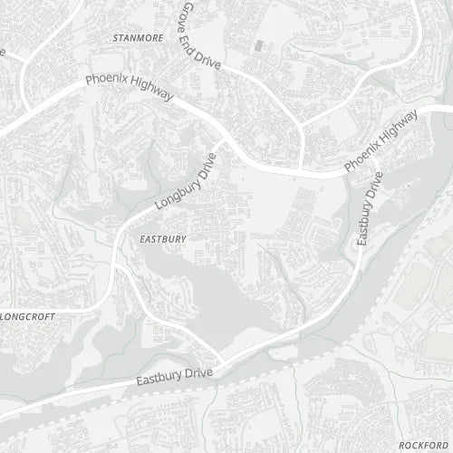 Map of Eastbury