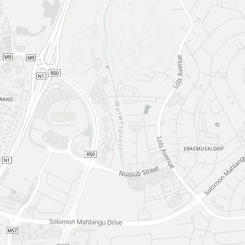 Map of Erasmuskloof