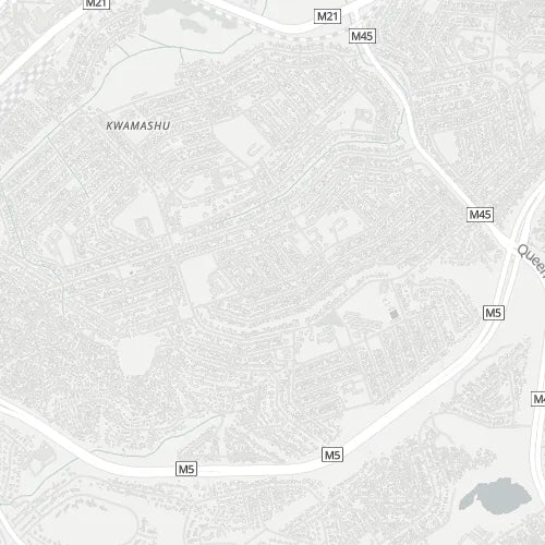 Map of Esibubulungu