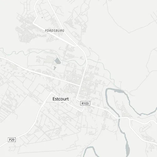 Map of Estcourt