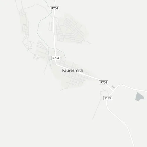 Map of Fauresmith