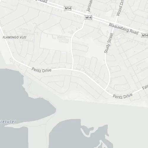 Map of Flamingo Vlei