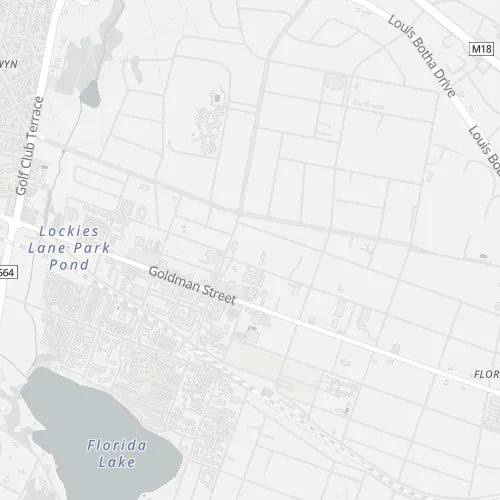 Map of Florida (Gauteng)