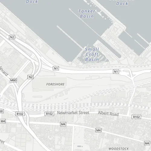 Map of Foreshore
