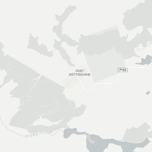 Map of Fort Nottingham