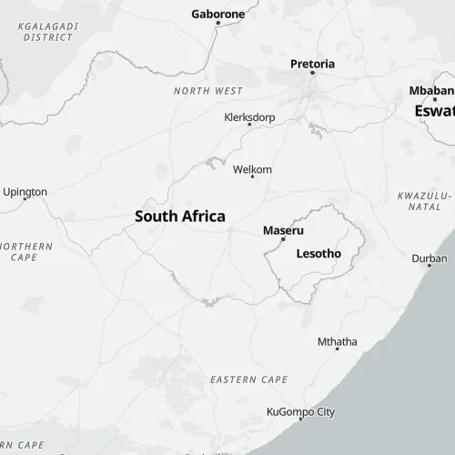 Map of Free State