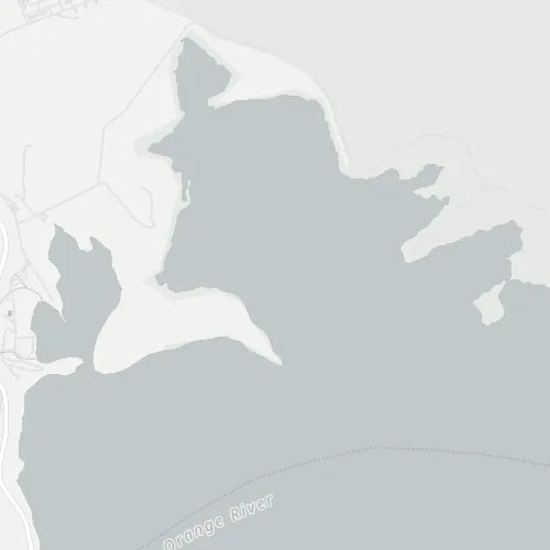 Map of Gariep Dam