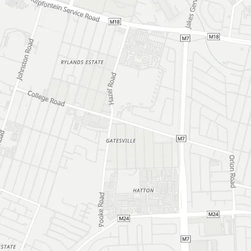 Map of Gatesville