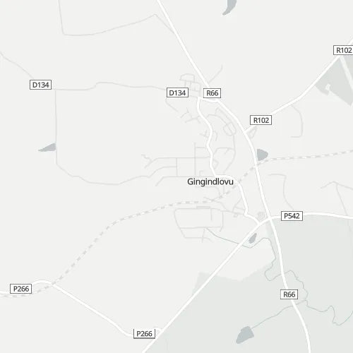 Map of Gingindlovu