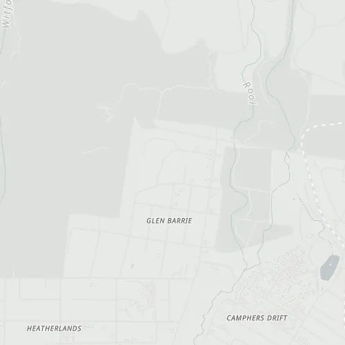 Map of Glen Barrie