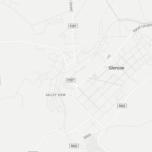 Map of Glencoe