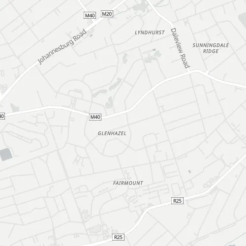 Map of Glenhazel