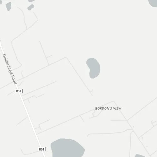 Map of Gordons View