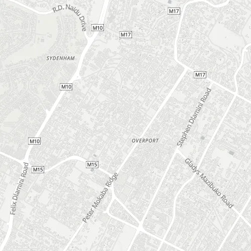 Map of Greyville