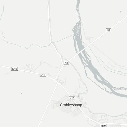 Map of Groblershoop