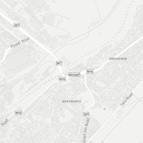 Map of Grosvenor