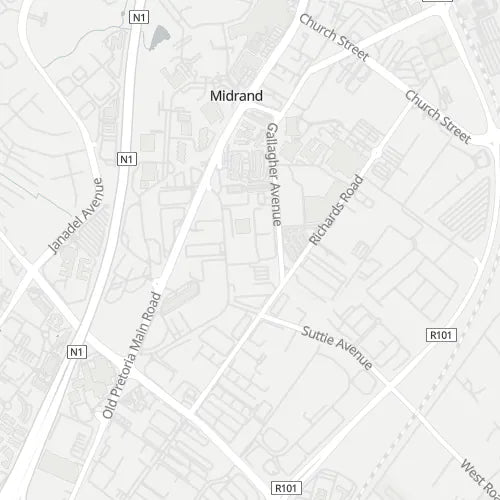 Map of Halfway House