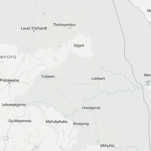 Map of Hans Merensky Nature Reserve