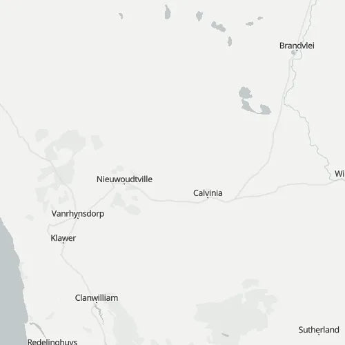 Map of Hantam Karoo
