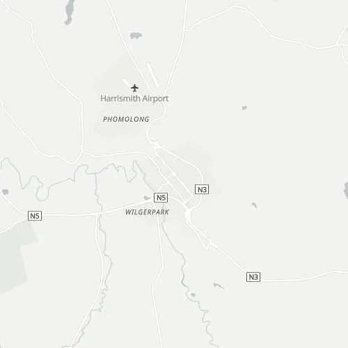 Map of Harrismith