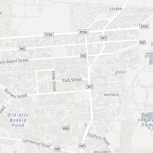 Map of Hatfield