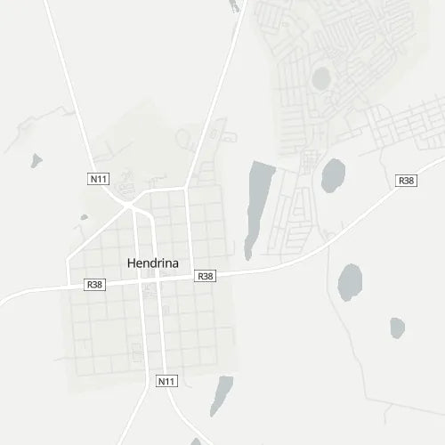 Map of Hendrina