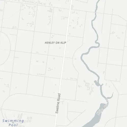 Map of Henley on Klip