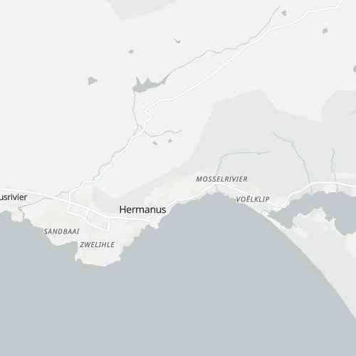 Map of Hermanus