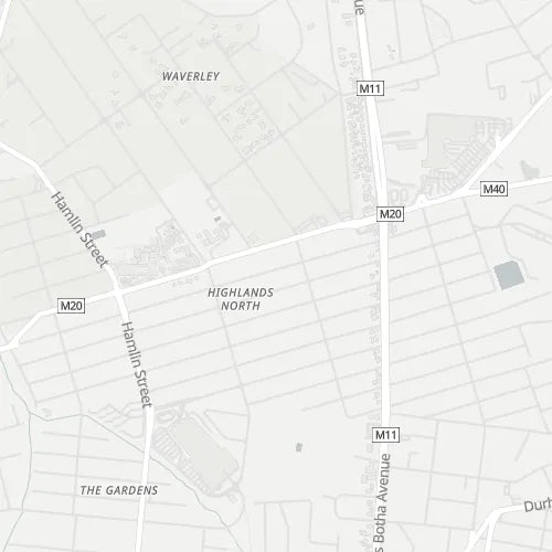 Map of Highlands North