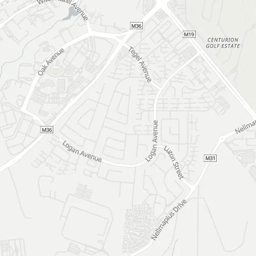 Map of Highveld