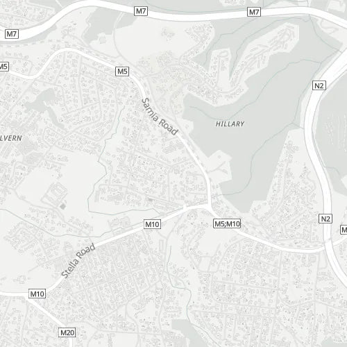 Map of Hillary