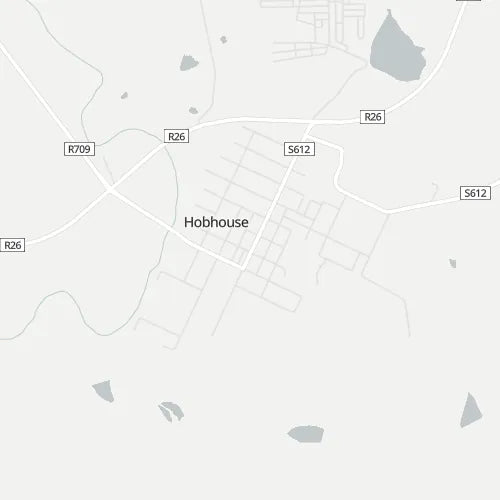 Map of Hobhouse
