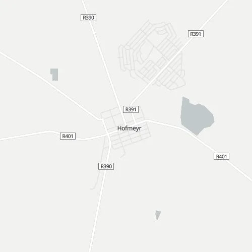 Map of Hofmeyr