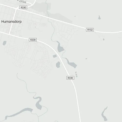 Map of Humansdorp
