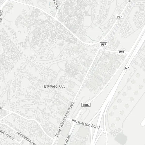 Map of Isipingo