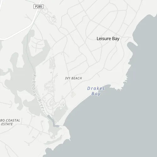 Map of Ivy Beach