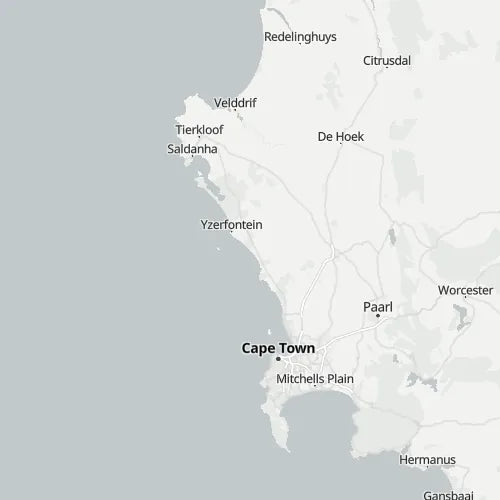 Map of Jakkalsfontein